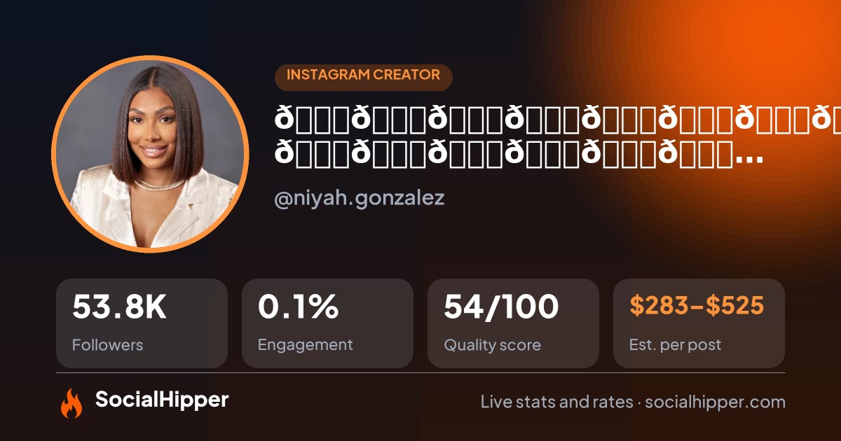 𝐈𝐍𝐓𝐄𝐑𝐍𝐄𝐓 𝐁𝐄𝐒𝐓𝐈𝐄 | 𝐃𝐚𝐥𝐥𝐚𝐬 𝐈𝐧𝐟𝐥𝐮𝐞𝐧𝐜𝐞𝐫 Instagram stats on SocialHipper